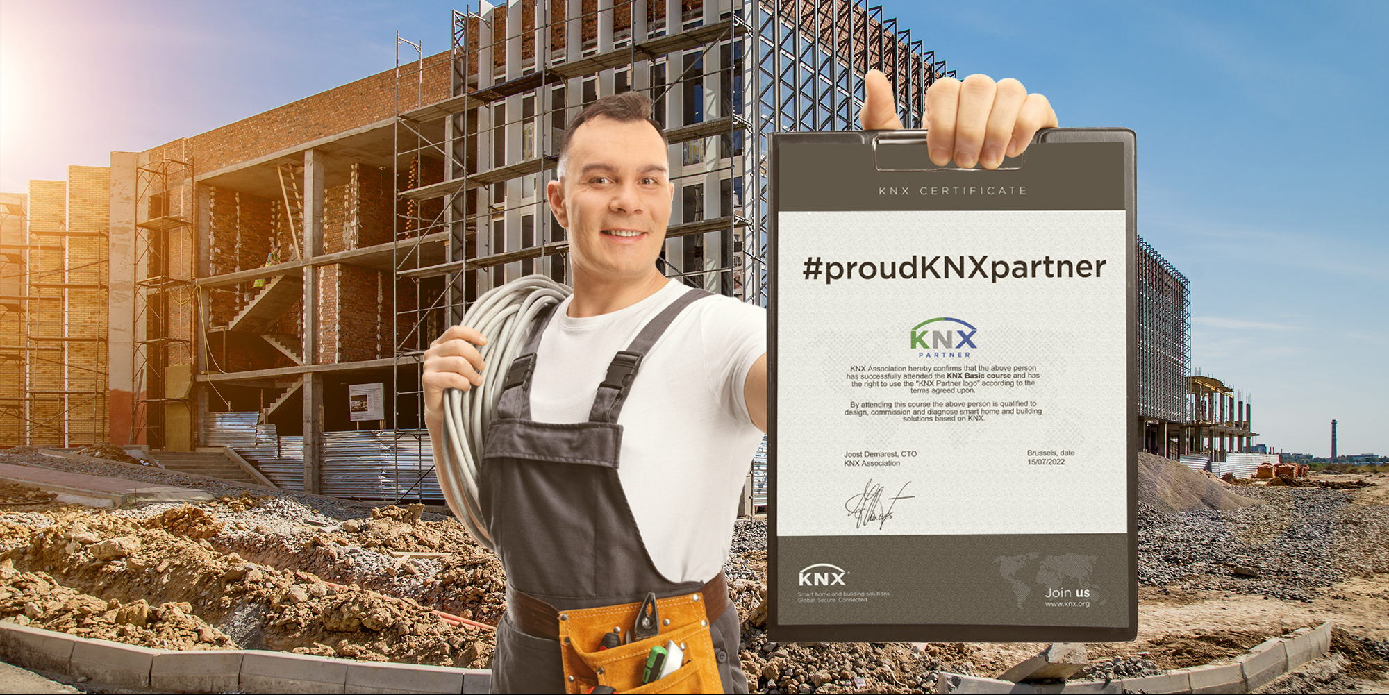 Montrez que vous êtes un fier d'être partenaire KNX et gagnez des licences ETS6 Professional